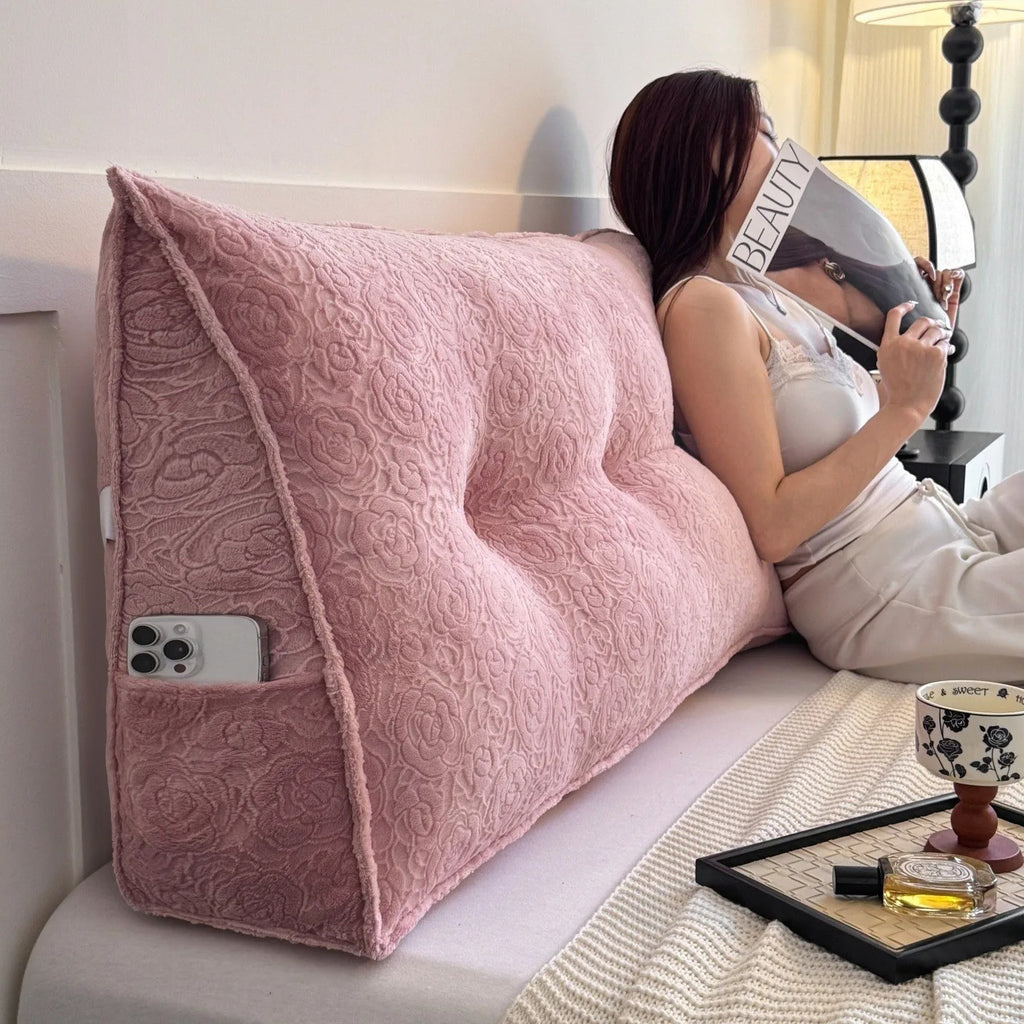 Coussin de Tête de Lit Rembourré | Dossier Capitonné pour Lire et Se Détendre au Lit